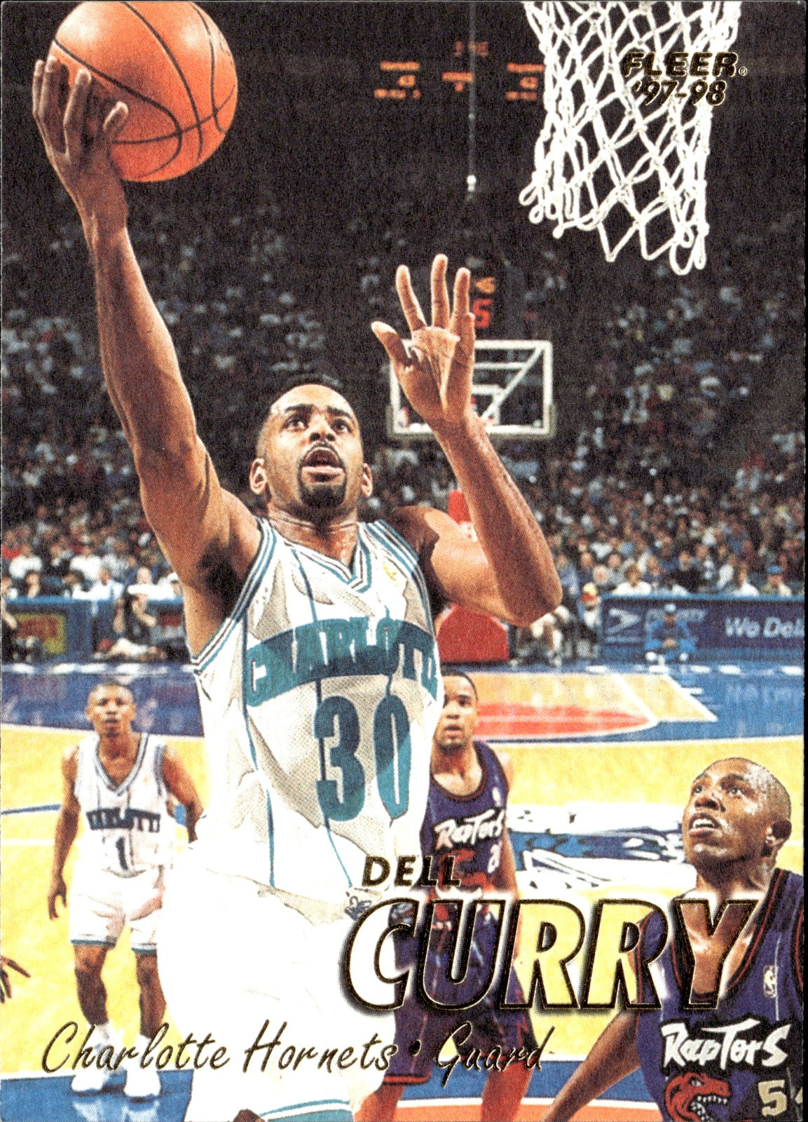 Dell Curry Base Fleer 188 NM0