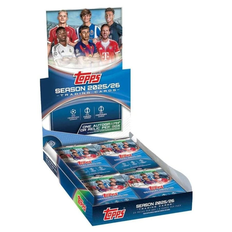 Topps 2026/2026 UEFA Club Competitions Soccer Hobby Box-2