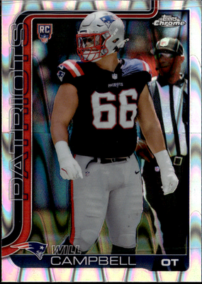 Will Campbell Topps Chrome Rookie Wave   379 (NM)0