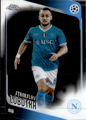 Stanislav Lobotka Base Topps Chrome UEFA Club Competitions 11 NM0