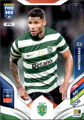 Matheus Reis Base Panini Adrenalyn XL FIFA 365 SPO5 NM0
