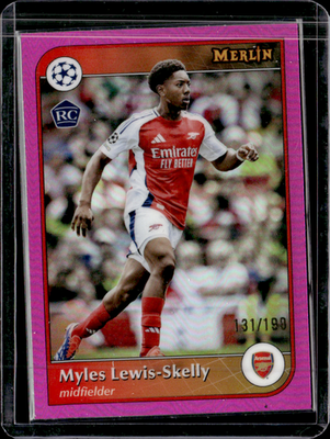 Myles Lewis Skelly Pink Atomic Merlin UEFA Club Competitions   131/199 49 NM0