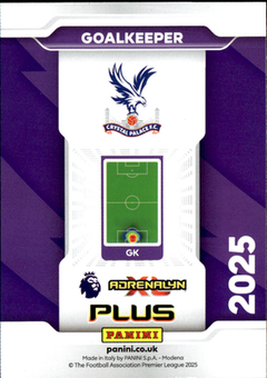Dean Henderson Purple Panini Adrenalyn XL Premier League Plus   Purple 126 NM1