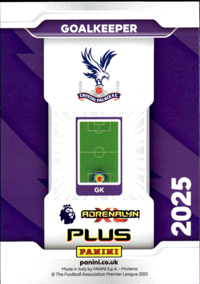 Dean Henderson Purple Panini Adrenalyn XL Premier League Plus   Purple 126 NM1