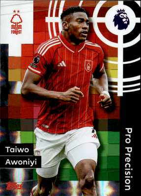 Taiwo Awoniyi Base Topps Premier League 415 NM0