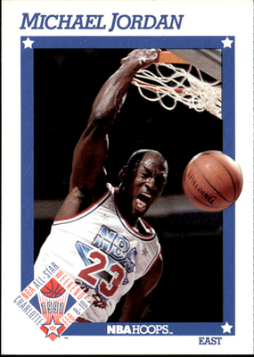 Michael Jordan Base Hoops 253 LP0