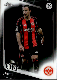 Mario Götze Base Topps Chrome UEFA Club Competitions 162 NM0
