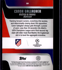 Conor Gallagher Purple Raindrops Topps UEFA Club Competitions   126/250   189 NM1