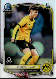 Samuele Inacio Bowman UEFA Youth League Topps Chrome   BU SI NM0