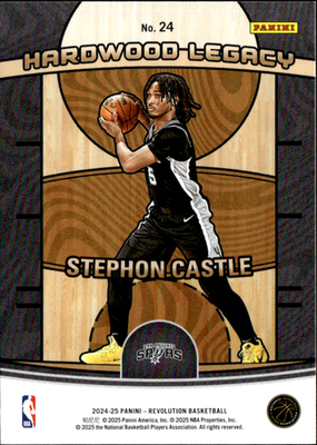 Stephon Castle Hardwood Legacy Panini Revolution   Hardwood Legacy 24 NM1