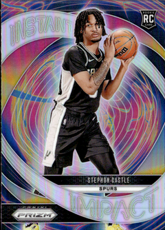 Stephon Castle Instant Impact Prizms Silver Panini Prizm    4 NM0