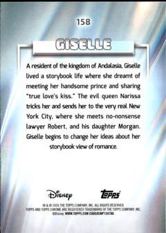 Giselle Base Topps Chrome Disney 158 NM1
