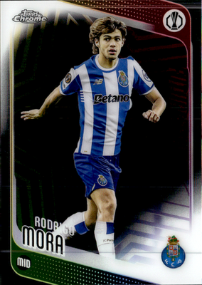 Rodrigo Mora Base Topps Chrome UEFA Club Competitions 83 NM0