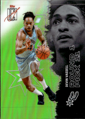 Devin Vassell Topps Signature Class   34 NM Numbered 156/1750