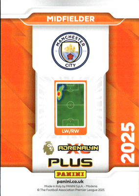 Jeremy Doku Base Panini Adrenalyn XL Premier League Plus 242 NM1