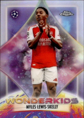 Myles Lewis Skelly Wonderkids Topps Chrome UEFA Club Competitions WK 13 NM0