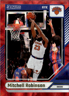 Mitchell Robinson Red Disco Donruss   Red Disco 91 NM0