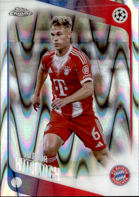 Joshua Kimmich Raywave Refractor Topps Chrome UEFA Club Competitions   55 NM0