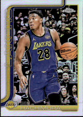 Rui Hachimura Prism Refractor Topps Chrome   Prism Refractor 148 LP0