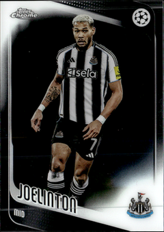 Joelinton Base Topps Chrome UEFA Club Competitions 23 NM0