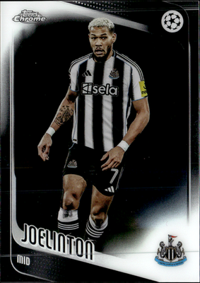 Joelinton Base Topps Chrome UEFA Club Competitions 23 NM0