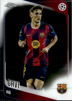 Gavi Base Topps Chrome UEFA Club Competitions 132 NM0
