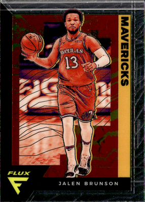 Jalen Brunson Base Panini Flux 39 NM0