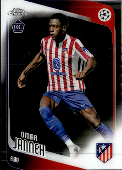 Omar Janneh Base Topps Chrome UEFA Club Competitions 137 NM0