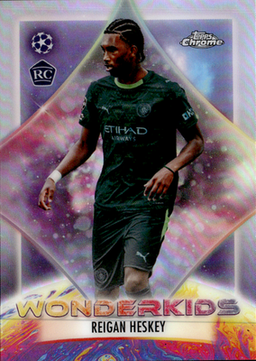 Reigan Heskey Wonderkids Topps Chrome UEFA Club Competitions   WK 2 NM0