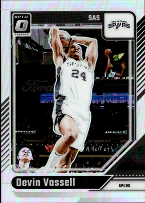 Devin Vassell Holo Donruss Optic   Holo 157 NM0