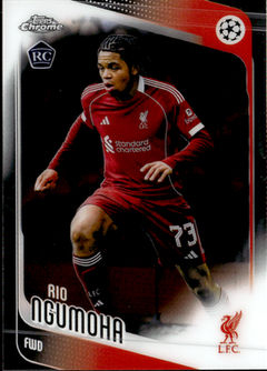 Rio Ngumoha Base Topps Chrome UEFA Club Competitions 191 NM0