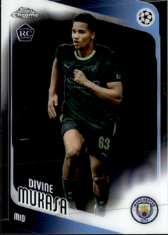 Divine Mukasa Base Topps Chrome UEFA Club Competitions 49 NM0