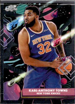 Karl Anthony Towns Topps Chrome Cosmic 167 NM0