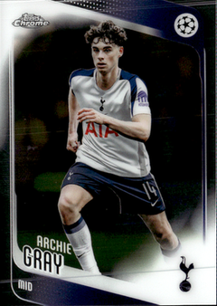 Archie Gray Base Topps Chrome UEFA Club Competitions 165 NM0
