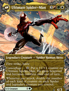 Miles Morales (0211) (Borderless) M Marvel's Spider-Man 211 NM1