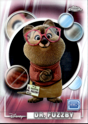 Dr. Fuzzby Base Topps Chrome Disney 72 NM0