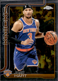 Josh Hart Base Topps Chrome 160 LP0