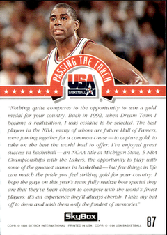 Magic Johnson USA Ultra   USA 5 LP1