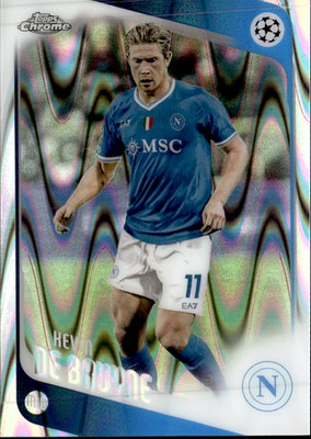 Kevin De Bruyne Base Topps UEFA Club Competitions (Raywave) 200 NM0
