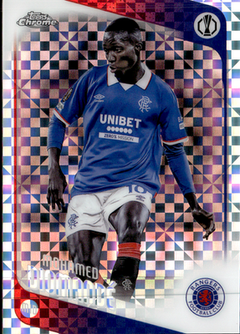 Mohamed Diomande Geometric Refractor Topps Chrome UEFA Club Competitions 45 NM0