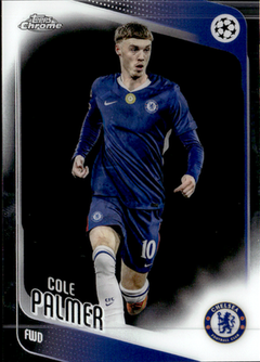 Cole Palmer Base Topps Chrome UEFA Club Competitions 118 NM0