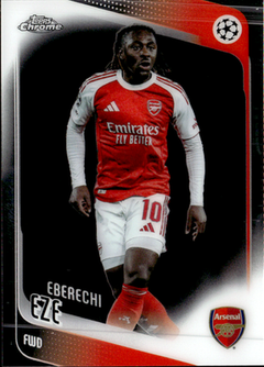 Bukayo Saka Topps Chrome UEFA Club Competitions 194 NM0