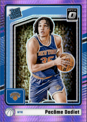 Pacome Dadiet Hyper Pink Donruss Optic   Hyper Pink 264 NM0