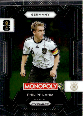 Philipp Lahm Base Panini Prizm Monopoly FIFA World Cup 61 NM0