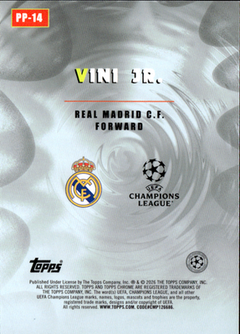 Vini Jr. Power Players Topps Chrome UEFA Club Competitions   PP 14 NM1