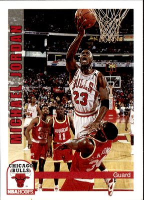 Michael Jordan Base Hoops 30 LP0