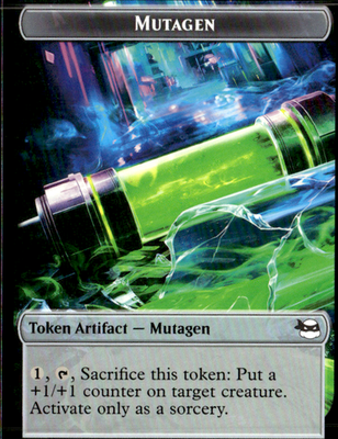 Mutant // Mutagen Double Sided Token T Teenage Mutant Ninja Turtles 7 // 9 NM1