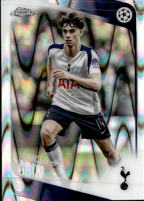 Archie Gray Raywave Refractor Topps Chrome UEFA Club Competitions    165 NM0