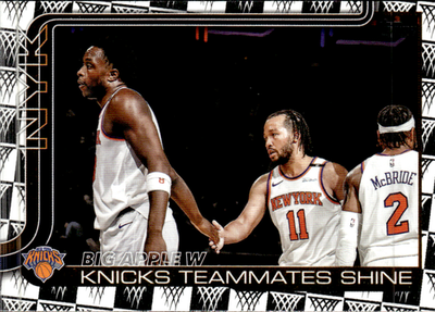 Big Apple W: Knicks Teammates Shine Base Topps 274 NM0