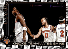 Big Apple W: Knicks Teammates Shine Base Topps 274 NM0
